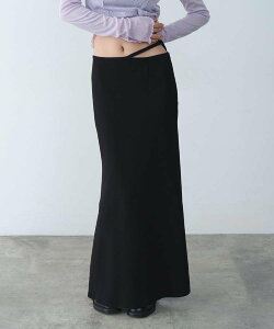 CODE A �yReRe�zeasy-fit long skirt �R�[�h�G�[ �X�J�[�g �����O�E�}�L�V�X�J�[�g �z���C�g �u���b�N�y���������z