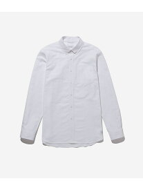 【SALE／50%OFF】Saturdays NYC Crosby Oxford Shirt With Branding サタデーズ　ニューヨークシティ トップス シャツ・ブラウス グレー ホワイト ネイビー ブルー【送料無料】