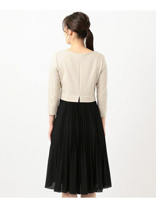 組曲 追加生産分入荷 ジャージコンビプリーツ ワンピース Rakuten Fashion 楽天ファッション 旧楽天ブランドアベニュー By1733