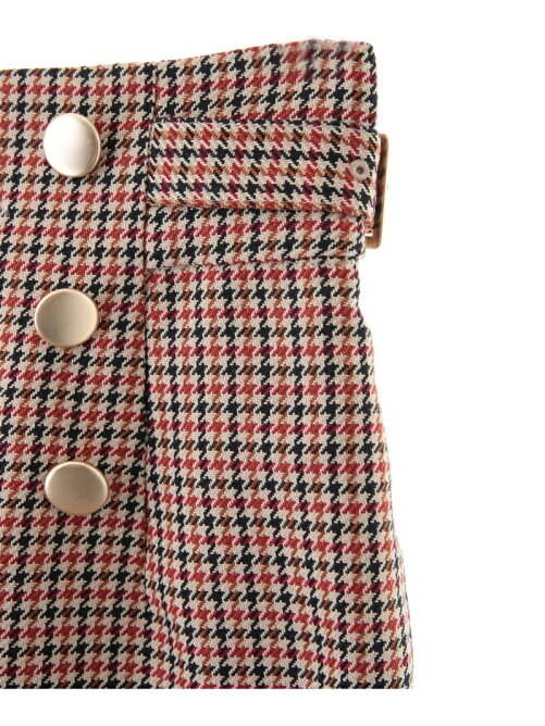 31 Sons De Mode フロント釦チェック台形スカート Rakuten Fashion 楽天ファッション 旧楽天ブランドアベニュー Dg4733