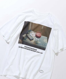 ADAM ET ROPE' FEMME 【TANGTANG(タンタン)】GASATANG アダムエロペ トップス カットソー・Tシャツ ホワイト【送料無料】