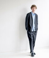 【SALE／30%OFF】ADAM ET ROPE' HOMME 【COVEROSS/カバロス】ノーカラージャケット*イージースラックス …