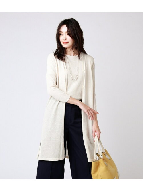 Newyorker ギマコットンブークレー ニットロングカーディガン Rakuten Fashion 楽天ファッション 旧楽天 ブランドアベニュー Ay6734 Newyorker ギマコットンブークレー ニットロングカーディガン Rakuten Fashion 楽天ファッション 旧楽天 ブランドアベニュー Ay6734