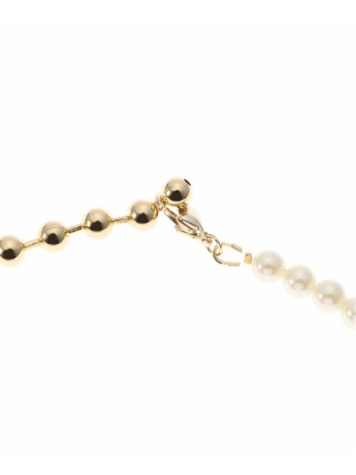 Slobe Iena Slobe ボールチェーン パールネックレス Rakuten Fashion 楽天ファッション 旧楽天ブランドアベニュー Cr0734 Slobe Iena Slobe ボールチェーン パールネックレス Rakuten Fashion 楽天ファッション 旧楽天ブランドアベニュー Cr0734