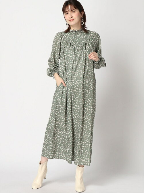 Jines オリジナルプリント レトロワンピース Rakuten Fashion 楽天ファッション 旧楽天ブランドアベニュー Ep1734