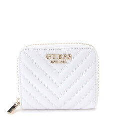 【SALE／30%OFF】GUESS (W)KEILLAH Zip Around Wallet ゲス 財布・ポーチ・ケース 財布 イエロー ブラック ホワイト【送料無料】