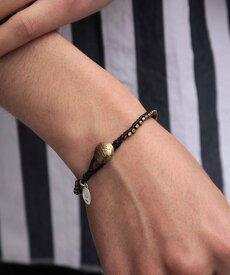MR.OLIVE Stitched Seeds Beads Bracelet_(Short)ビーズ ブレスレット ミスターオリーブ アクセサリー・腕時計 ブレスレット・バングル ブラック ブルー ブラウン レッド【送料無料】