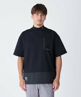 PING APPAREL EPIXミニワッフル切替半袖ハイネックシャツ ＜GOLD＞ (MENS) ピン アパレル トップス その…