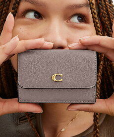 COACH ミニ トライフォールド ウォレット コーチ 財布・ポーチ・ケース 財布【送料無料】