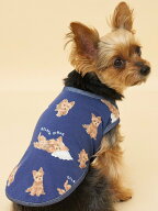 GELATO PIQUE CAT&DOG 【CAT&DOG】ヨークシャーテリア柄カットソープルオーバー ジェラートピケ ペット用…