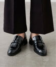 《WEB +一部店舗限定》GRISEレザースリークトゥローファー