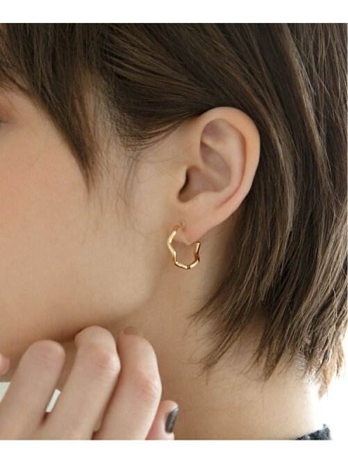 Colleca La ノンホール ウェーブフープの樹脂イヤリング Rakuten Fashion 楽天ファッション 旧楽天ブランドアベニュー Aj0735 Colleca La ノンホール ウェーブフープの樹脂イヤリング Rakuten Fashion 楽天ファッション 旧楽天ブランドアベニュー Aj0735