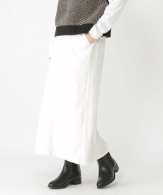 【SALE／50%OFF】studio CLIP (W)DAYS-ピケナローSK スタディオクリップ スカート ロング・マキシスカート ホワイト グレー ブラック