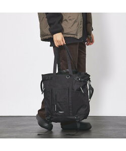 ABAHOUSE LASTWORD �yINDISPENSABLE / �C���f�B�X�y���T�u���z3WAY TOTEBAG �A�o�n�E�X �o�b�O �g�[�g�o�b�O �u���b�N�y���������z