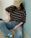 <接触冷感>別注 サマーニット ポロ 限定展開