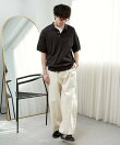 <接触冷感>別注 サマーニット ポロ 限定展開