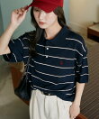 <接触冷感>別注 サマーニット ポロ 限定展開