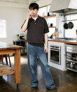<接触冷感>別注 サマーニット ポロ 限定展開
