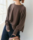 《WEB限定 / 追加予約》バルキーヤーンドルマンロングリブニット