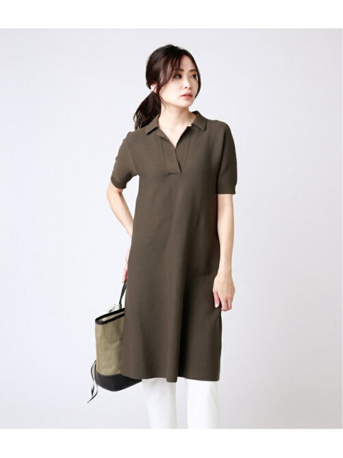 Newyorker ホールガーメント おとなニットポロワンピース Rakuten Fashion 楽天ファッション 旧楽天ブランドアベニュー Ay6736