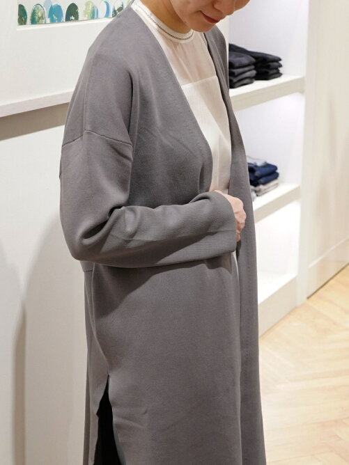 Tomorrowland コットンスムース ロングカーディガン Rakuten Fashion 楽天ファッション 旧楽天 ブランドアベニュー By9736