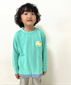 【SALE／50%OFF】SKAPE SKAPE/NYクンロンT シ・シュ・ノン トップス カットソー・Tシャツ グリーン パープル