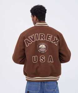 ySALE^20%OFFzAVIREX WOOL MOSSA VARSITY JACKET / E[bT o[VeB WPbg ABbNX WPbgEAE^[ u]EWp[ lCr[ uEyz