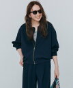 UNFILO 【ストレッチ/シワになりにくい/洗える】BEAUTY MOVE ヘビロテ ブルゾン アンフィーロ ジャケット・アウター ブルゾン・ジャンパー ネイビー ブラック ホワイト【送料無料】