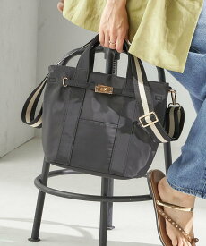 SHIPS WOMEN 【WEB限定】パーテーション ライン テープ バッグ シップス バッグ ショルダーバッグ ネイビー ブラック グレー ベージュ【送料無料】