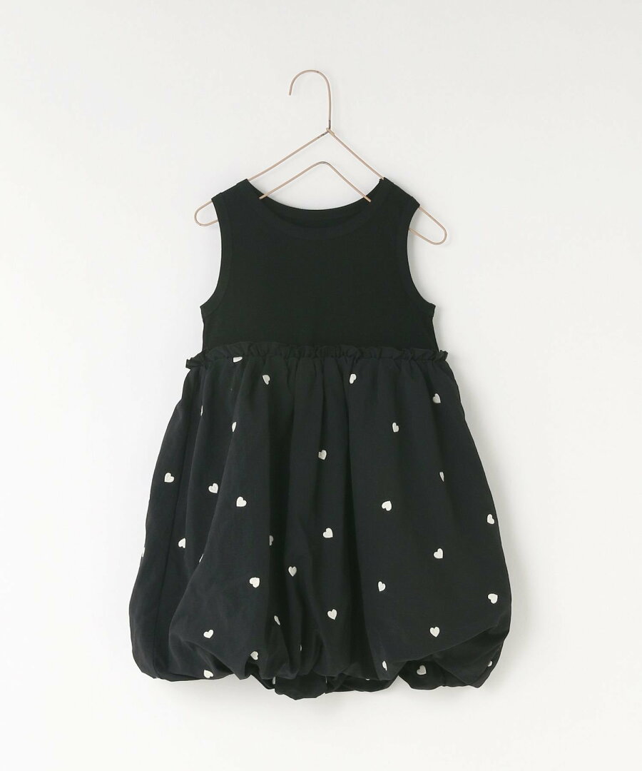【SALE/30%OFF】LOWRYS FARM ドッキングノースリーブワンピース ローリーズファーム ワンピース・ドレス チュニック ブラック ホワイト - メイン画像 14