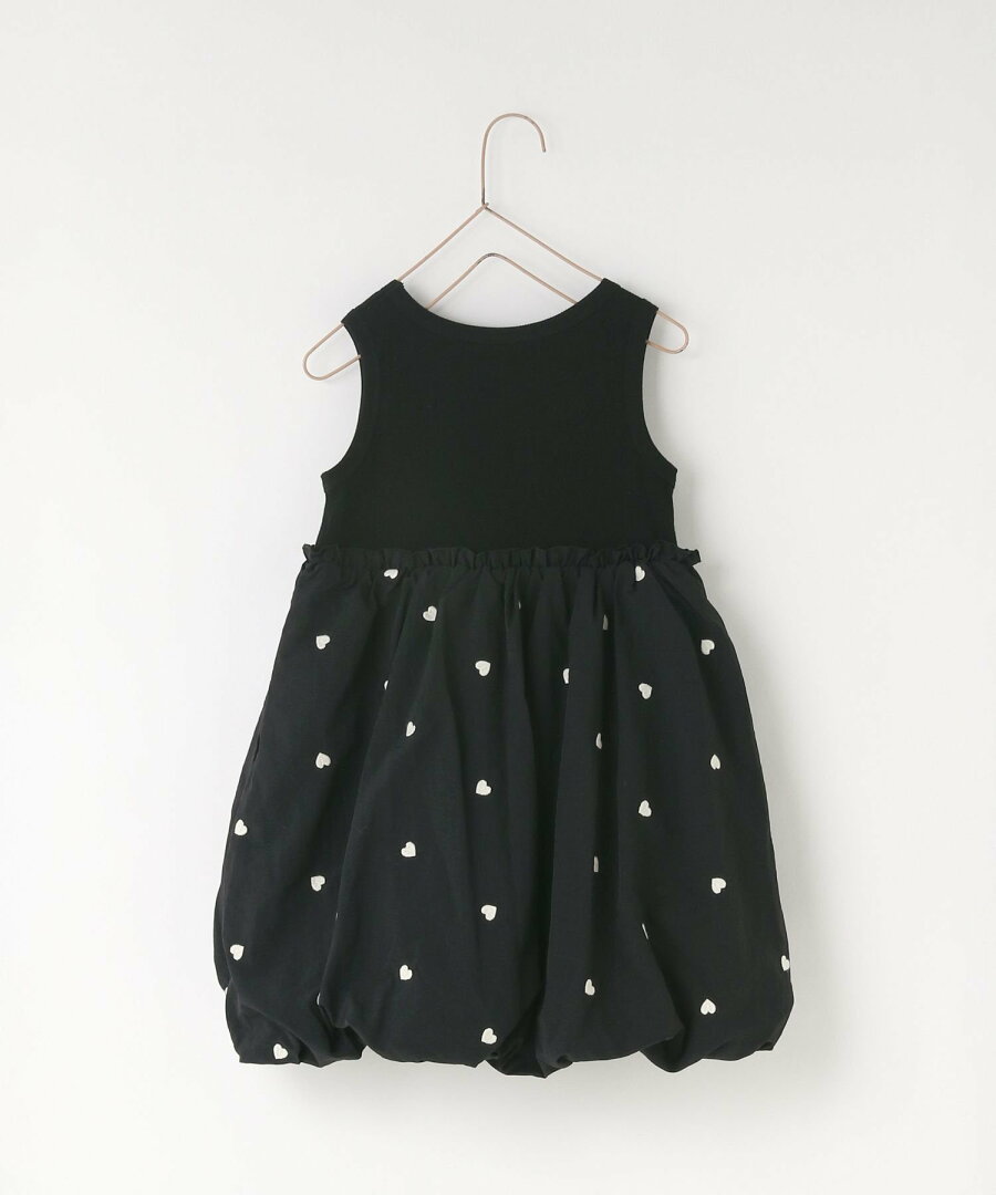 【SALE/30%OFF】LOWRYS FARM ドッキングノースリーブワンピース ローリーズファーム ワンピース・ドレス チュニック ブラック ホワイト - メイン画像 20