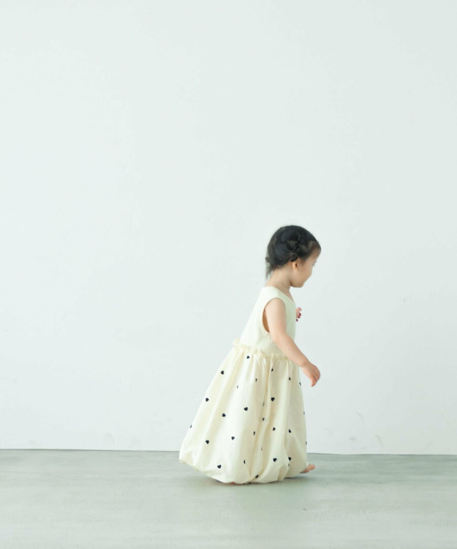 【SALE/30%OFF】LOWRYS FARM ドッキングノースリーブワンピース ローリーズファーム ワンピース・ドレス チュニック ブラック ホワイト - メイン画像 6