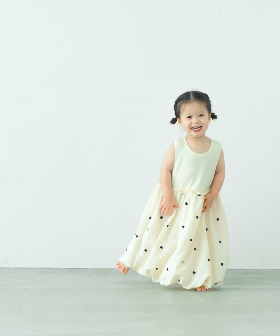 【SALE/30%OFF】LOWRYS FARM ドッキングノースリーブワンピース ローリーズファーム ワンピース・ドレス チュニック ブラック ホワイト - メイン画像 7