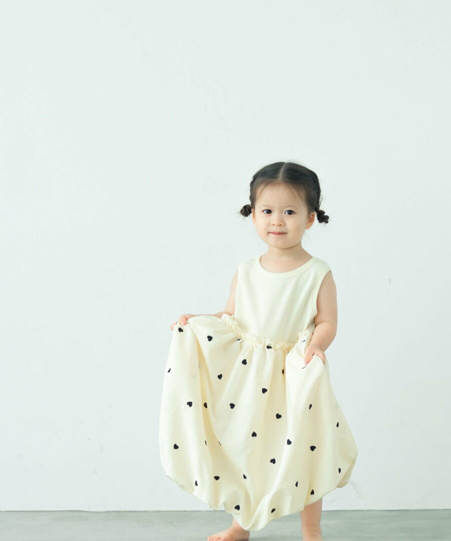【SALE/30%OFF】LOWRYS FARM ドッキングノースリーブワンピース ローリーズファーム ワンピース・ドレス チュニック ブラック ホワイト - メイン画像 8