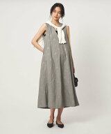 UNITED ARROWS green label relaxing [size SHORTあり]ラメ エンブロイダリー ジャンパースカート ユナイ…