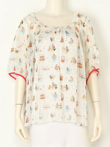 【SALE/50%OFF】franche lippee L-size franche lippee L-size/なつやすみBL フランシュリッペ シャツ/ブラウス 半袖シャツ ホワイト オレンジ ネイビー ピンク【送料無料】