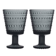 IITTALA [公式] イッタラ カステヘルミ ユニバーサルグラス 260ml ペア ダークグレー イッタラ 食器・調…