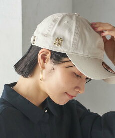SHIPS WOMEN 【SHIPS別注】NEW ERA:ピンズ付 キャップ シップス 帽子 キャップ ネイビー ベージュ【送料無料】