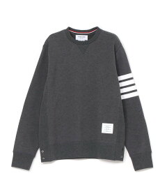 THOM BROWNE CLASSIC SWEATSHIRT IN CLASSIC LOOPBACK W/ENGINEERED 4 BAR トムブラウン トップス スウェット・トレーナー グレー【送料無料】