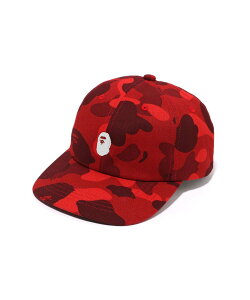 A BATHING APE COLOR CAMO APE HEAD ONE POINT PANEL CAP �A �x�C�V���O �G�C�v �X�q �L���b�v �u���b�N �l�C�r�[ �p�[�v�� ���b�h�y���������z