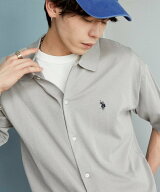 【SALE／15%OFF】U.S. POLO ASSN. ＜接触冷感＞別注 ポロ サマーニット カーディガン 限定展開 フリーク…