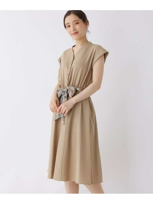 Soup 大きいサイズあり 13号 15号 スカーフベルトギャザーワンピース Rakuten Fashion 楽天ファッション 旧楽天ブランドアベニュー Aw7738