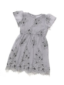 【SALE／29%OFF】ROPE' PICNIC 【KIDS】【Mon E'toile/モンエトワール】レースレイヤードDRESS ロペピクニック ワンピース・ドレス その他のワンピース・ドレス ブルー ピンク