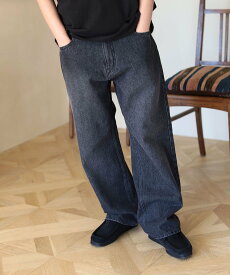 B:MING by BEAMS ambiance / Cotton Linen 5Pocket Denim Pants ビーミング ライフストア バイ ビームス パンツ その他のパンツ ブルー ブラック【送料無料】