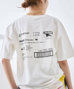 JOURNAL STANDARD L'ESSAGE �s�\��tKODAK/�R�_�b�N Mailer Graphic ShortSleeve T�V���c �W���[�i���X�^���_�[�h ���T�[�W�� �g�b�v�X �J�b�g�\�[�ET�V���c �z���C�g�y���������z