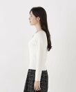 アシメリブニット