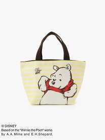 Afternoon Tea LIVING 舟形ミニトートバッグ/ディズニーコレクション・Winnie the Pooh アフタヌーンティー・リビング バッグ トートバッグ イエロー