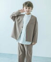 devirock フォーマル ノーカラージャケット セットアップ(ロングパンツ) 子供服 キッズ 26SS デビロック スーツ・フォ…