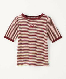 【SALE／40%OFF】UNITED ARROWS green label relaxing 【別注】＜Robert P. Miller＞ 5スリーブ Tシャツ / キッズ 100cm-130cm ユナイテッドアローズ アウトレット トップス カットソー・Tシャツ オレンジ ホワイト グリーン