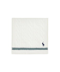 POLO RALPH LAUREN (ボーイズ 2才~4才)ケーブルニット プリント コットン ハンカチーフ ラルフローレン ファッション雑貨 その他のファッション雑貨 ブラウン